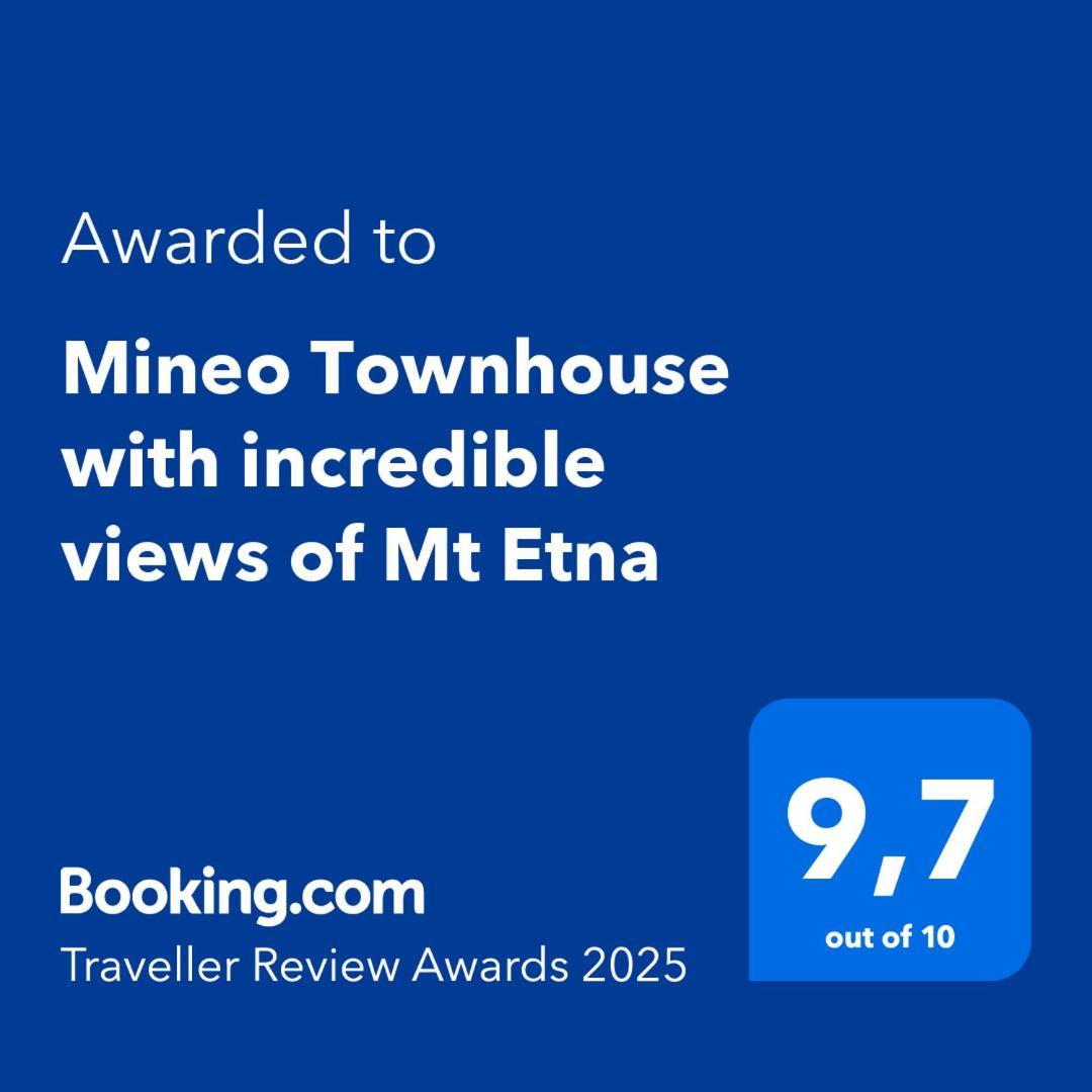 Holiday home Townhouse With Incredible Views Of Mt Etna